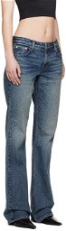 Rhude SSENSE Exclusive Blue Jeans