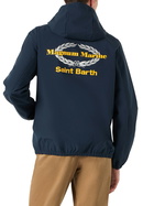 MC2 Saint Barth Man Hooded Lightweight Windbraker | Magnum Marine Special Edition