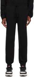 Hugo Black Bonded Sweatpants