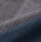 CLUB MONACO - Striped Wool Sweater - Blue