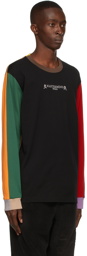 mastermind WORLD Multicolor Paneled Long Sleeve T-Shirt