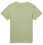 Velva Sheen - Slub Cotton-Jersey T-Shirt - Men - Light green