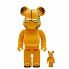 Medicom Garfield Flocky Version Be@rbrick 100% & 400% in Orange