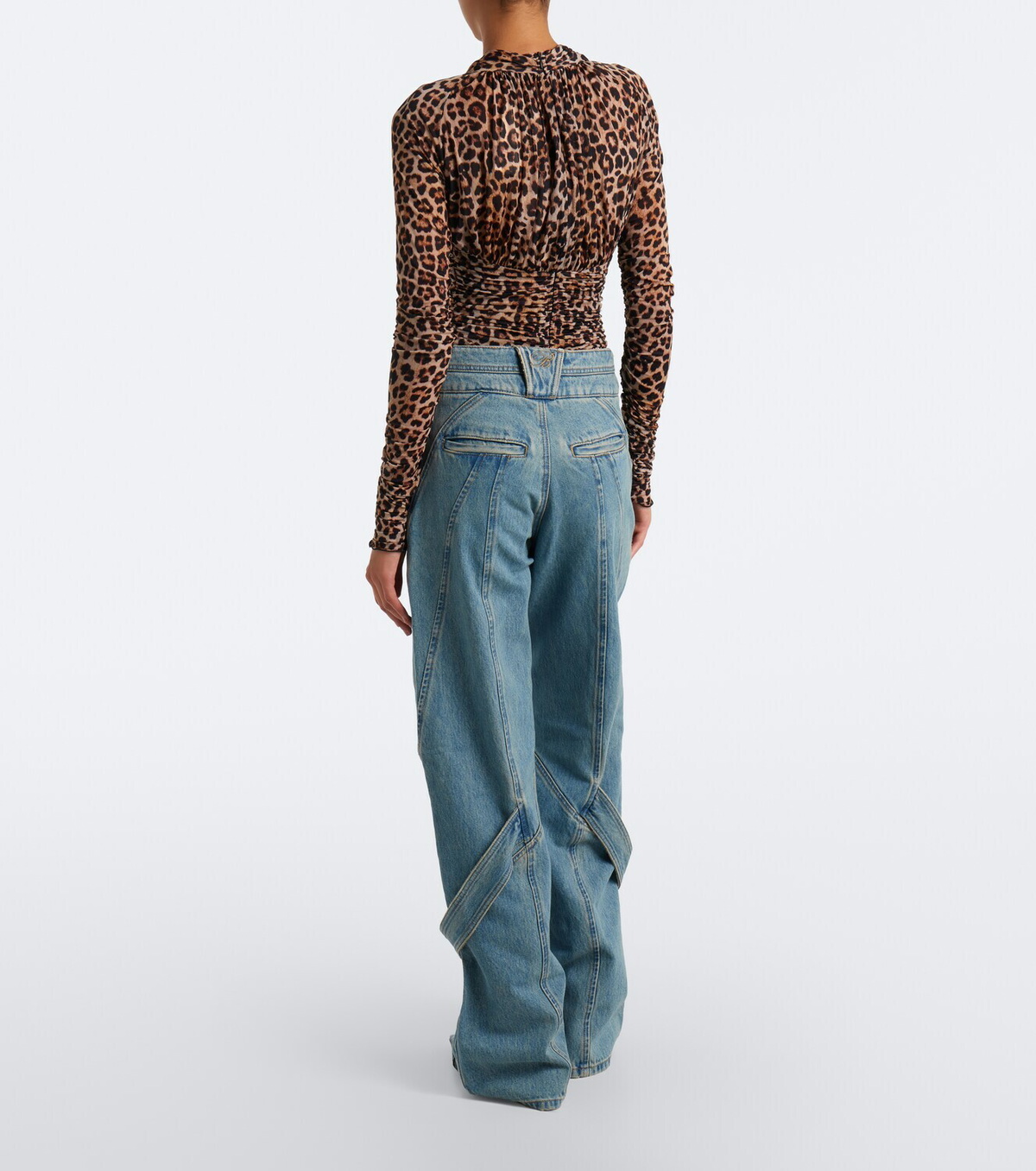 Blumarine Wide-leg jeans