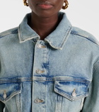 7 For All Mankind Wide-leg denim jumpsuit