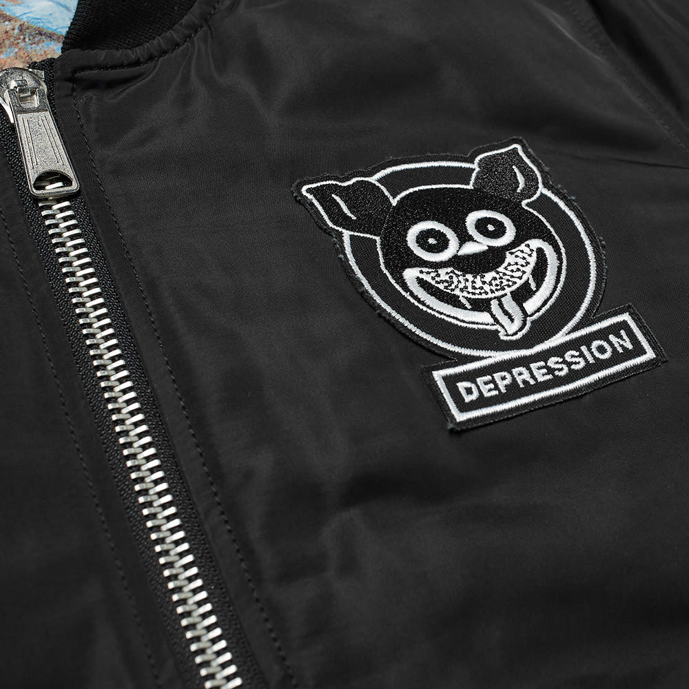 Fucking Awesome Reversible Nylon Bomber Jacket Fucking Awesome