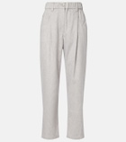 Brunello Cucinelli Monili wool tapered pants