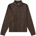 YMC Men's Battle Jacket in Brown