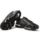 Nike - Air Max Tailwind IV Mesh and Leather Sneakers - Black