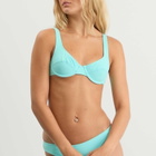 Fruity Booty Women's Celeste Bikini Top in Aqua