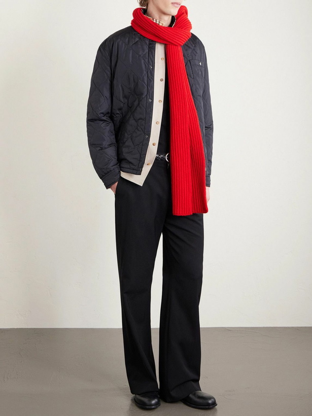 Photo: Burberry - Reversible Padded Quilted Shell Jacket - Black