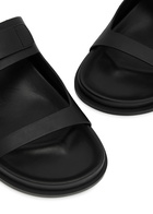 A.emery Prince Leather Sandals Black
