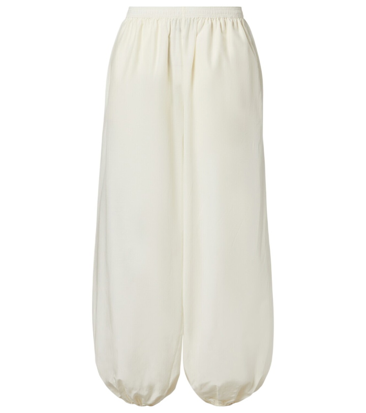 Photo: Loulou de Saison Almaya cotton and silk balloon pants
