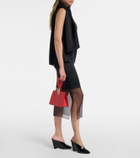 Ferragamo Gancio Mini leather top-handle bag