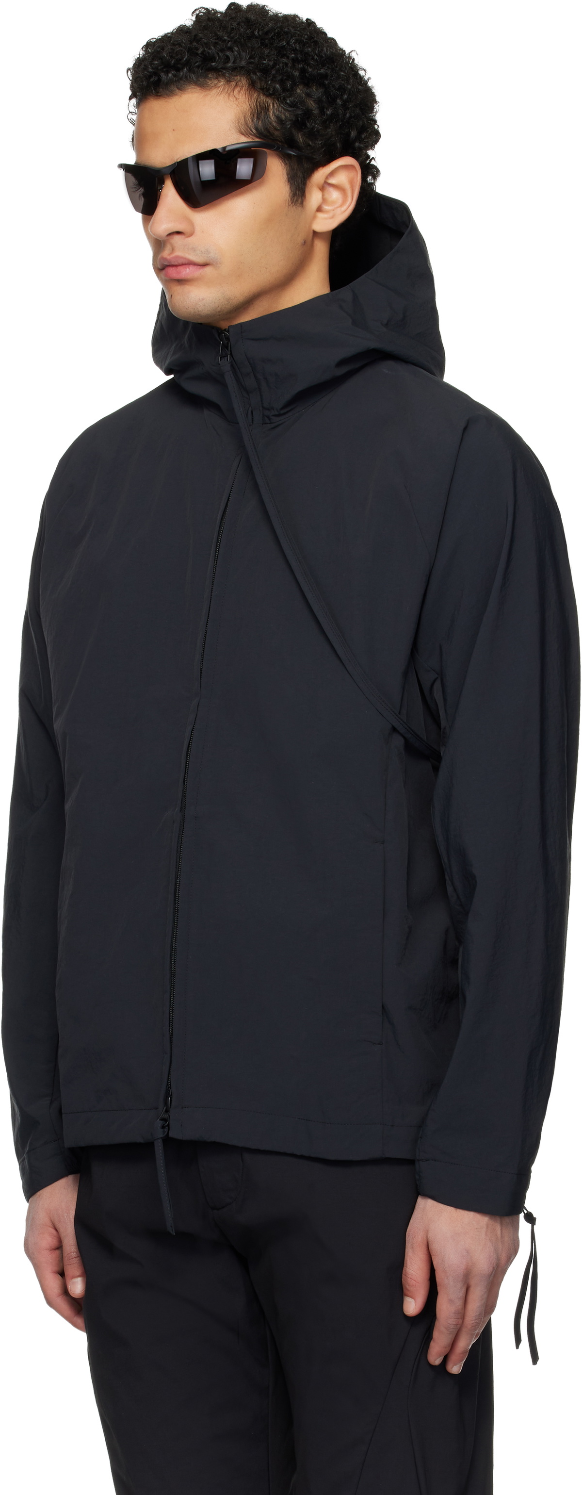 POST ARCHIVE FACTION (PAF) Black Opening Jacket