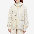 Story mfg. Women's Forager Check Jacket in Neutrals