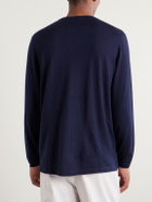 Thom Sweeney - Cashmere and Silk-Blend Sweater - Blue