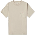 Danton Men's Pocket T-Shirt in Greige