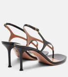 Aquazzura Bikini leather thong sandals
