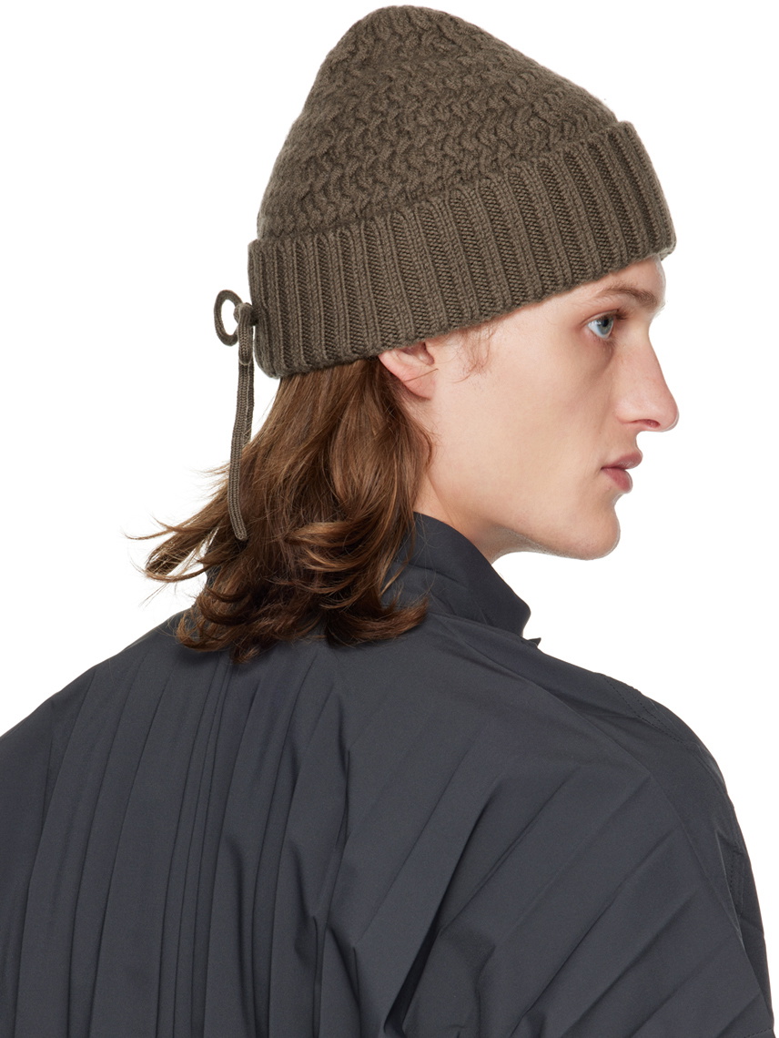 Craig Green Brown Knot Beanie Craig Green