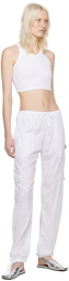 LESET White Kelly Tank Top
