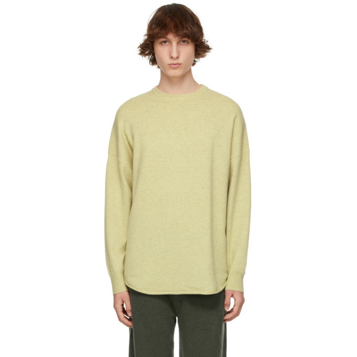 Photo: extreme cashmere Green N°53 Crew Hop Sweater