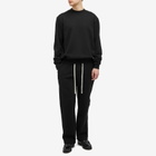 Les Tien Men's Heavyweight Banded Mock Neck Polo in Jet Black