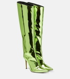 Alexandre Vauthier Patent leather knee-high boots