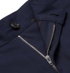 Beams Plus - Slim-Fit Striped Twill Trousers - Men - Navy