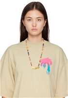 Palm Angels Multicolor Angels Beads Necklace