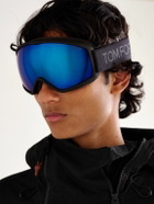 TOM FORD - Webbing-Trimmed Mirrored Ski Goggles