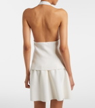 Lisa Yang Immy halterneck cashmere sweater vest
