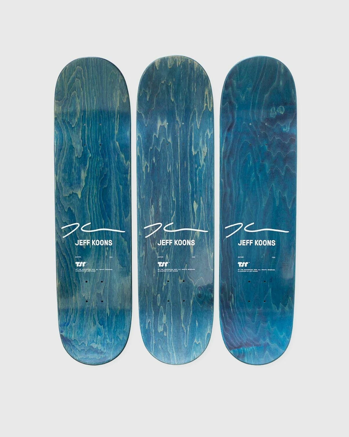 Three Ball 50/50 Tank (Two Spalding Dr. J Silver Series, Wilson Supershot) Skateboard