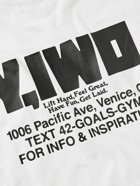 Y,IWO - Logo-Print Cotton-Jersey T-Shirt - White