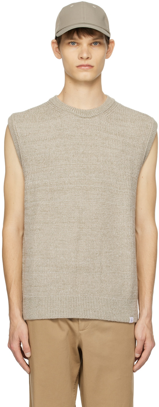 NORSE PROJECTS Khaki Manfred Vest