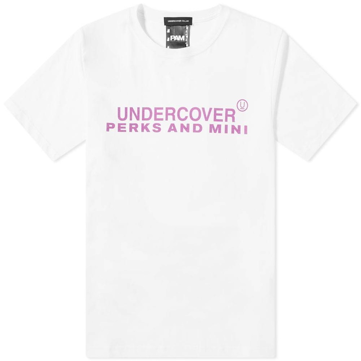 Photo: Undercover x P.A.M. Dual Logo Back Print Tee