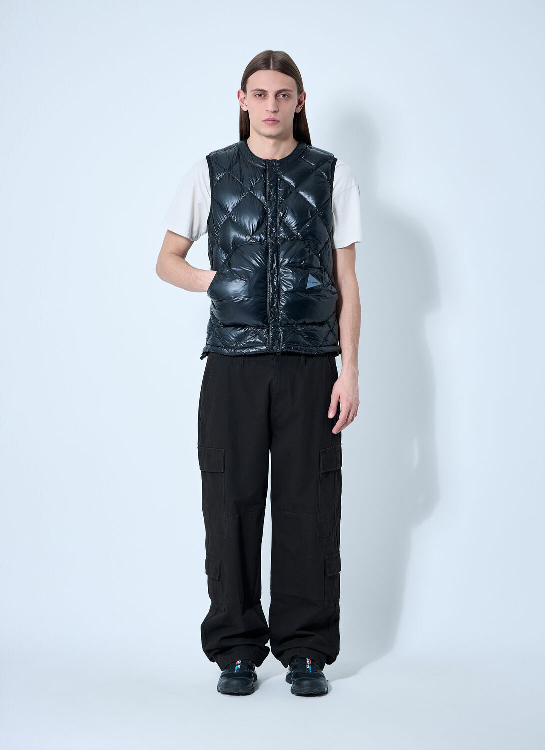 And Wander Quilted Down Vest