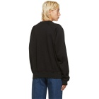 Versace Black Vintage Medusa College Sweatshirt