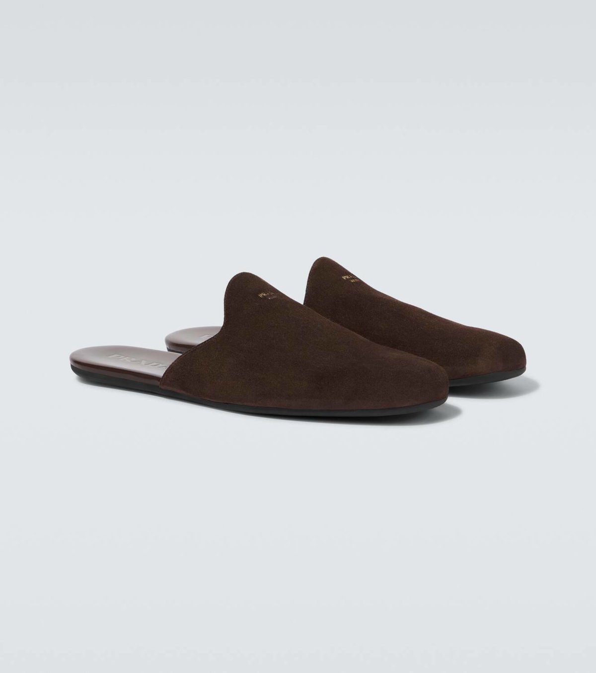 Prada Suede mules