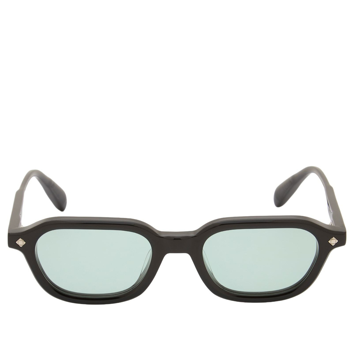 Lunetterie Générale Dolce Far Niente Sunglasses in Black/Palladium/Teal 
