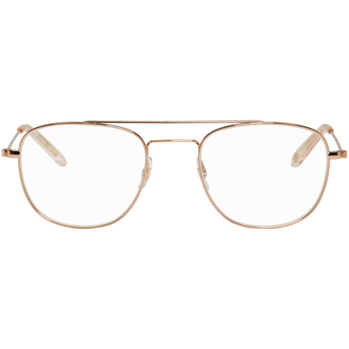 Photo: Garrett Leight Rose Gold Club House 50 Glasses