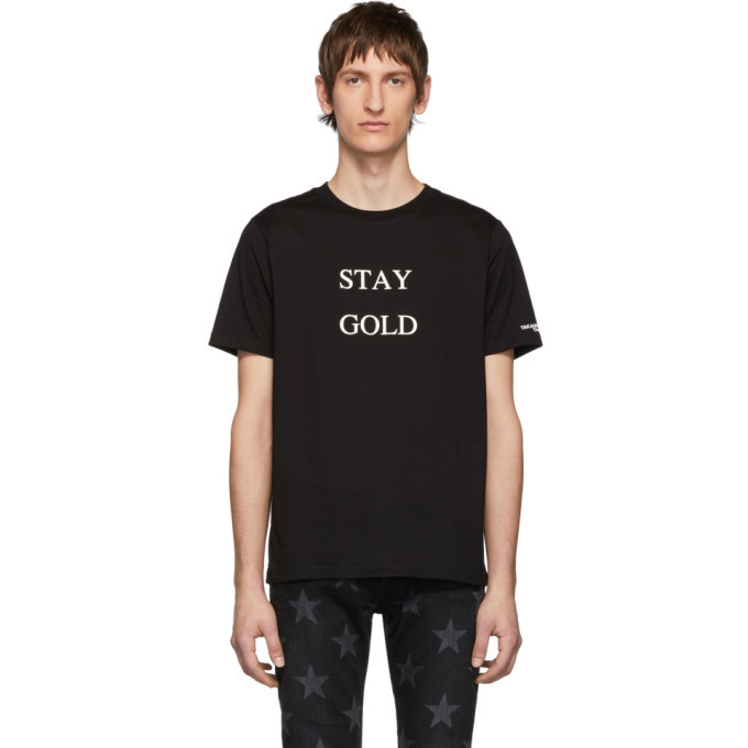 TAKAHIROMIYASHITA TheSoloist. Black Stay Gold T-Shirt