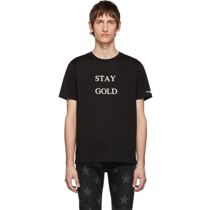 Photo: TAKAHIROMIYASHITA TheSoloist. Black Stay Gold T-Shirt