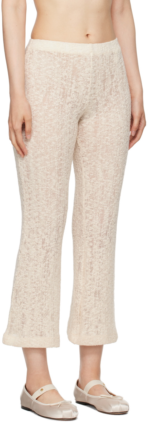 BITE Off-White Whisper Lounge Pants