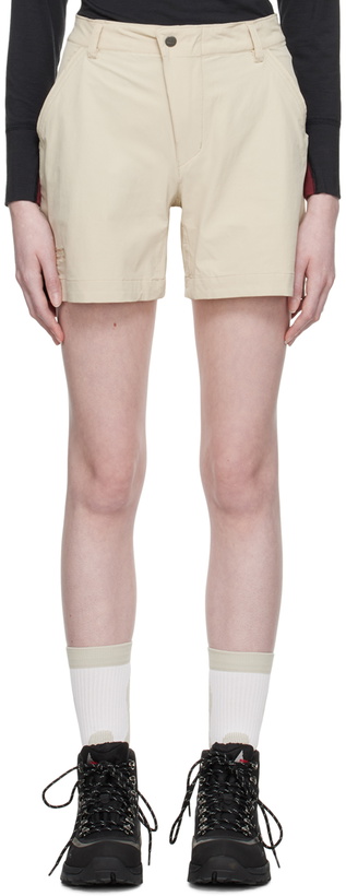 Photo: Klättermusen Beige Vanadis 3.0 Shorts