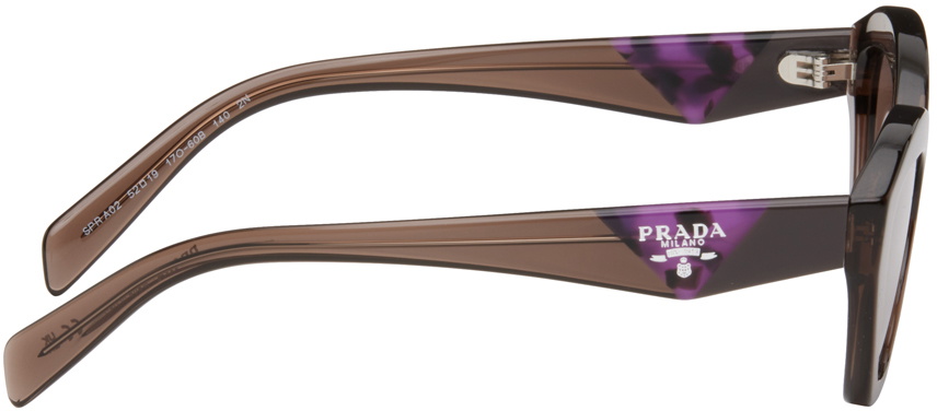 PRADA SPR31N Butterfly Sunglasses Brown★ Prada SPR31N 58mm Replacement Lenses by Sunglass Fix™