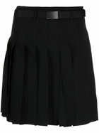 EYTYS Black Kace Pleated Mini Skirt