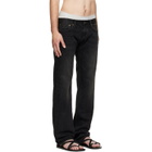 Raimundo Langlois Black Slim Straight Jeans
