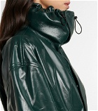 Bottega Veneta - Hooded leather jacket
