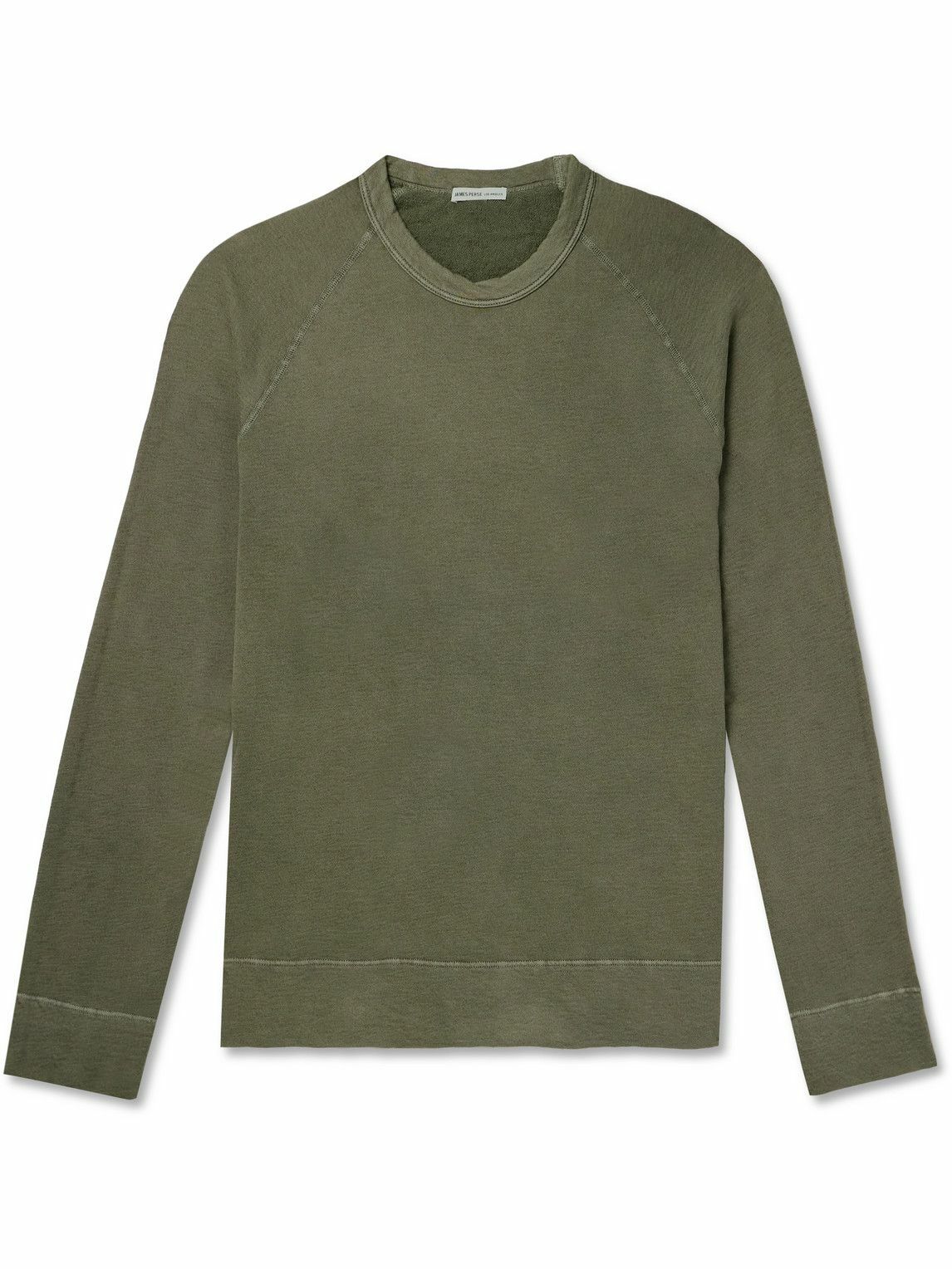 James Perse - Cotton-Jersey Sweatshirt - Green